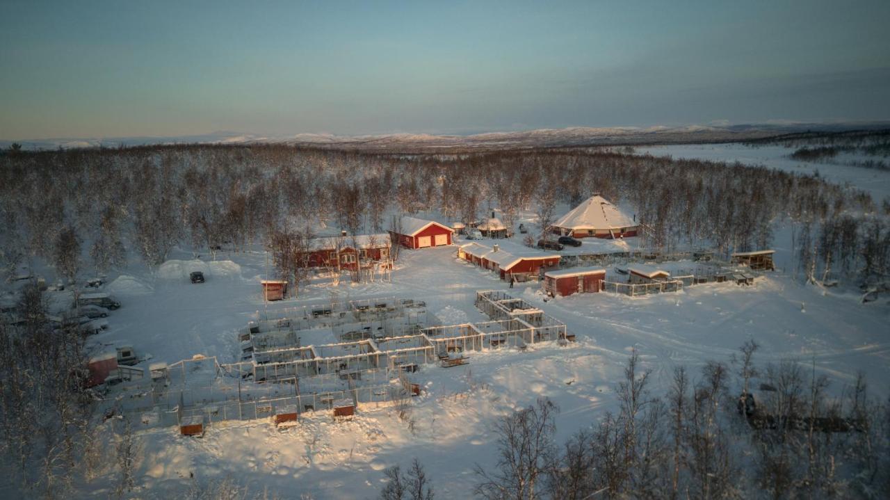 Husky Lodge Hostel Kiruna Exterior foto